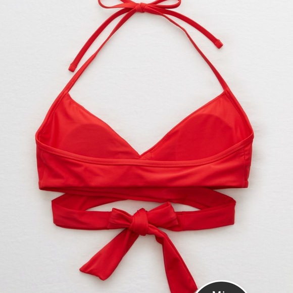 Aerie Halter Wrap Bikini Top - Picture 2 of 5